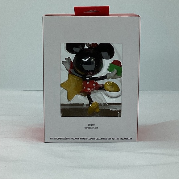 Hallmark Minnie Mouse Ornament with Red and White Accents - Picture 2 of 15